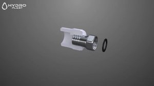 муфта с накидной гайкой