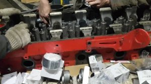 #Часть 6 Cummins ISX 15. Замена втулок на распредвалах.