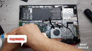 Как разобрать Acer Aspire 5 A515-51G , замена термопасты, установка SSD, Апгрейд