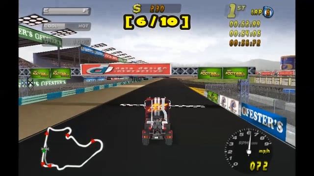 Rig Racer 2 - LA Stadio Orestes Grand Prix (GAMEPLAY) смотреть онлайн