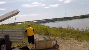 (Сделай сам) Тележка для лодочного мотора и лодки ПВХ