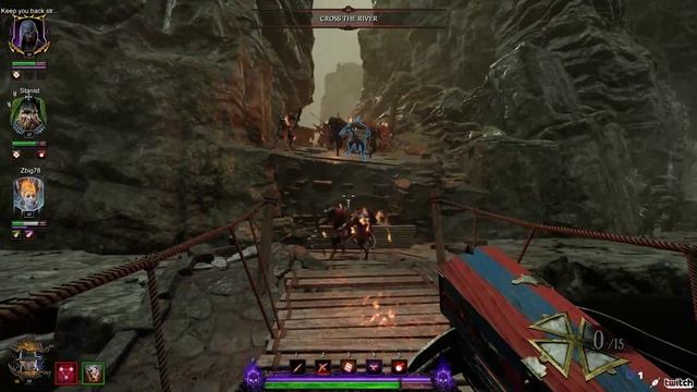 Let's Play Vermintide 2. Interactive via Twitch, GIT GUD! Exploding Rats, Live on Golden Islands смотреть онлайн