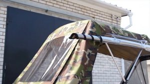 WELLBOAT 37. Ходовой тент