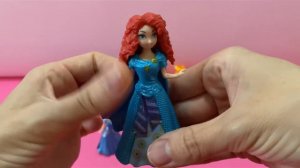 Disney princess magiclip dolls collection.Коллекция мини принцессы диснея magiclip.
