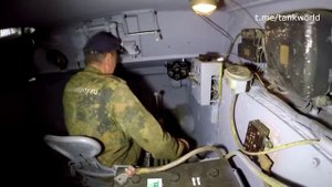 Сегодня мы прямо изнутри увидим, как заводится настоящий танк КВ-1