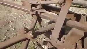 Самодельный плуг на Т-25