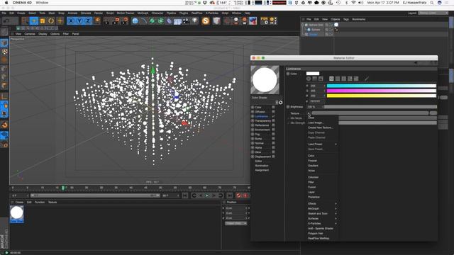 Cinema 4D Tutorial - Intro to the Mograph Shader Effector смотреть онлайн