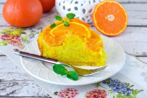 КАК ПРИГОТОВИТЬ МАНДАРИНОВЫЙ ПИРОГ В ДУХОВКЕ ИЗ СВЕЖИХ МАНДАРИН