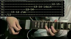 Heaven and Hell (Black Sabbath) - Video-Lesson part 3