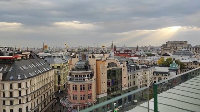 MOSCOW ? время для души, Третьяковская галерея, красота с крыши Детского магазина