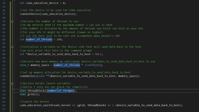 CUDA Tutorial | Transfer Data from GPU to CPU | CUDA Education | cudaMalloc | CUDA Programming смотреть онлайн
