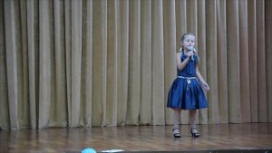 Песня "Я танцую" Пушина Милана, 6 лет Дошкольное отделение школы 1400