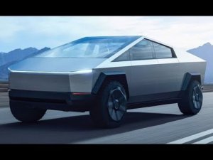 Tesla Cybertruck 2021 года - высокопроизводительный электрический грузовик.mp4