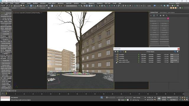 Коммерческий экстерьер в 3ds max и Сorona renderer! От моделирования, до освещения. Часть 1