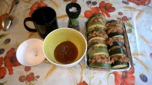 Вкуснятина из кабачков с мясом и сыром ✧ КАБАЧКИ