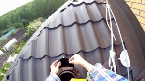 Проходной элемент VILPE для фановой трубы. Монтаж своими руками.