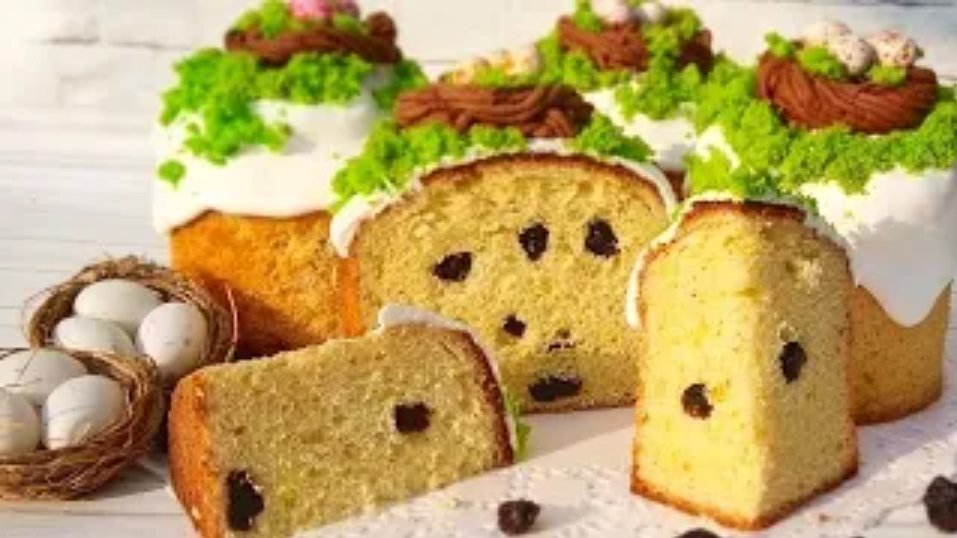 Лучший рецепт кулича на Пасху. Как украсить кулич - декор на пасху. смотреть онлайн