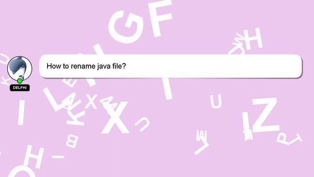 How to rename java file? смотреть онлайн