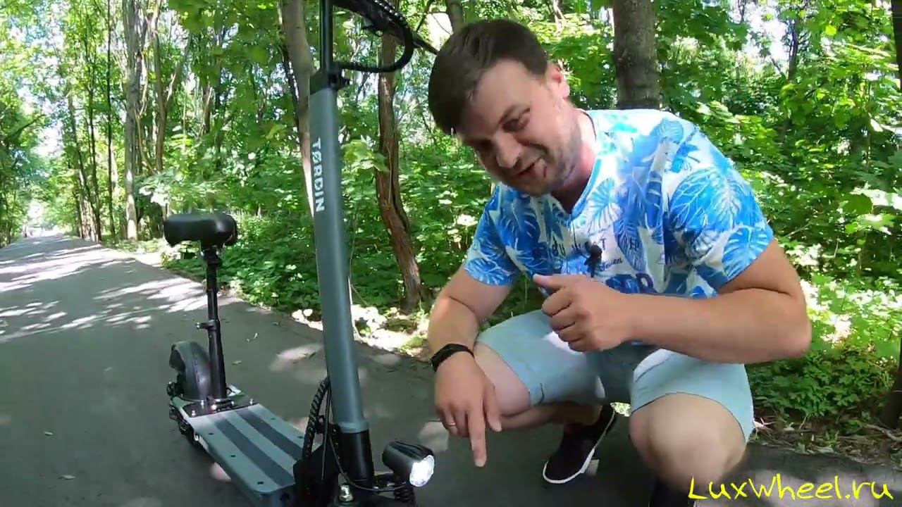 Тестируем самокат С СИДЕНИЕМ TORDIN HERMES PRO смотреть онлайн