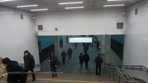 метро Юго-Западная (вход) // 23 февраля 2019