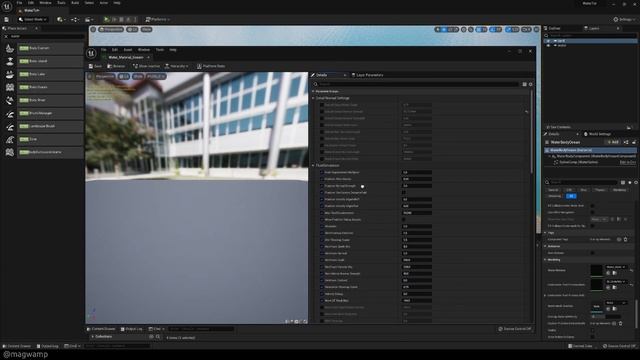 Создание и симуляция воды в Unreal Engine 5 смотреть онлайн