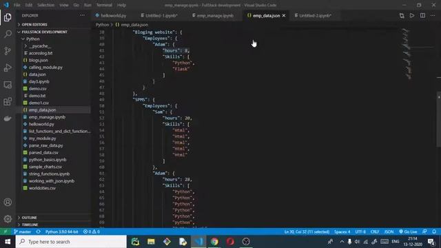 Back-end development part-3 | Innovative mini projec with python | full stack development day 12 смотреть онлайн