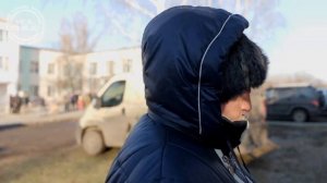 Старомлиновка, раздача Гуманитарной помощи местным жителям.