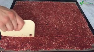 Свекольно-гречневые хлебцы с чесноком для дегидратора