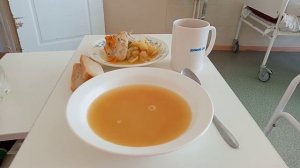 Больничное меню, вкусно...