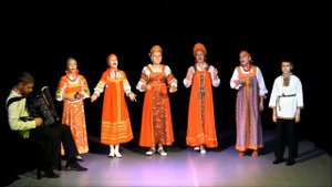 Ансамбль народной песни "Нагатица" "Сидит девка под окном"