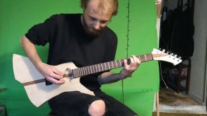 Тестирование исправленных ладов | Testing corrected frets | ESP SNAKEBYTE JAMES HETFIELD custom
