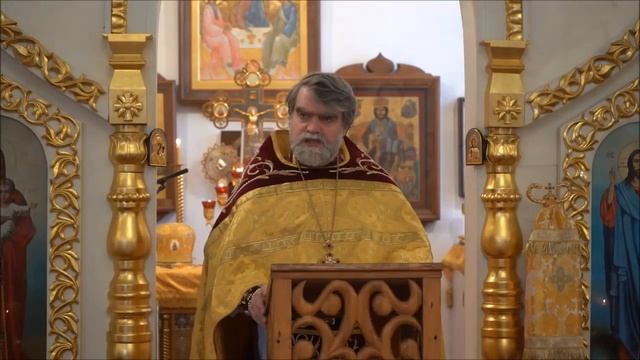 Евангелие о мытаре и фарисее, проповедь протоиерея Романа Гуццу 13 02 22 смотреть онлайн