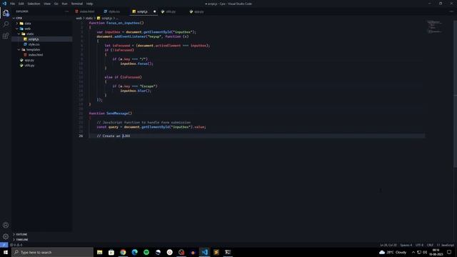 How to Make a Google-like Search Engine in Python, HTML, CSS and JavaScript in 5 minutes