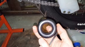 LONCIN (VOGE) LX300GY-A DS2 PRO. Установка ограничителя цепи.