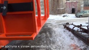 Лесовозные, Сортиментовозные площадки для грузовых автомобилей.