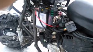 мотоциклы 2х2 STORM зимой/motorcycles 2x2