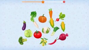 Находим пары - Фрукты, ягоды, овощи и сладости