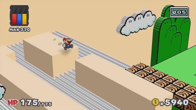 Green Energy Plant (Mini Star 1) - Paper Mario: Color Splash Walkthrough смотреть онлайн