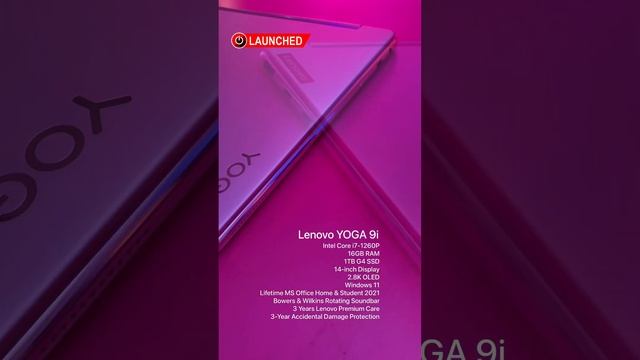 Launched: Lenovo YOGA 9i - ignitionPH