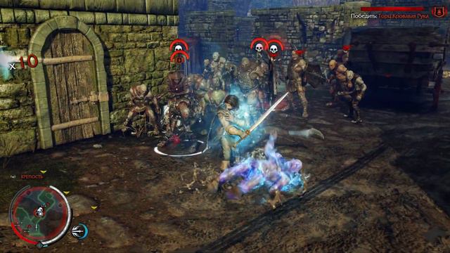 Middle earth Shadow of Mordor Часть9 Вот это замес смотреть онлайн