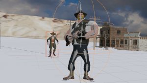 UPBGE Добавление врага в сцену