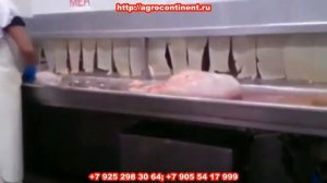 Оборудование для субпродуктов, обработка рубца, книжки