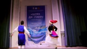 Критский народный танец "Суста". Исполняют солисты ансамбля "Зорбас"