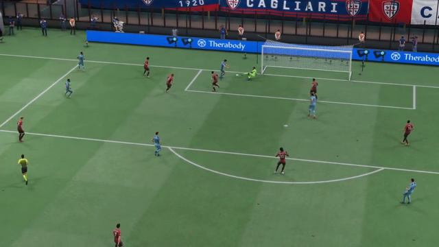 FIFA 22. Милан - Кальяри. Чемпионат Италии. 11 тур