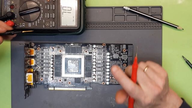 Ремонт видеокарты RTX3080ti смотреть онлайн