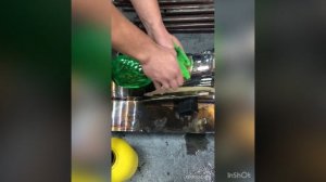 Зеркальное покрытие на гнутое стекло.