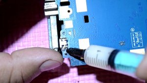 Замена USB разъема у планшета LENOVO / Нет нужной запчасти, не проблема!