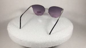 Tommy Hilfiger Zendaya Cat Eye Sunglasses Silver Frame Purple Gradient Lens ZENDAYA WM OL482