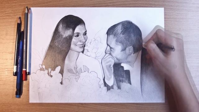 Портрет карандашом №5 (заказ) смотреть онлайн