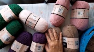 Моя любов пряжа YARN ART KOTTON SOFT / новые красивые цвета / что буду вязать